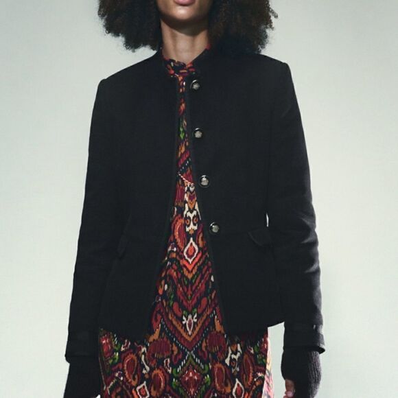 NWT Zara Fitted Blazer  - Picture 2 of 10